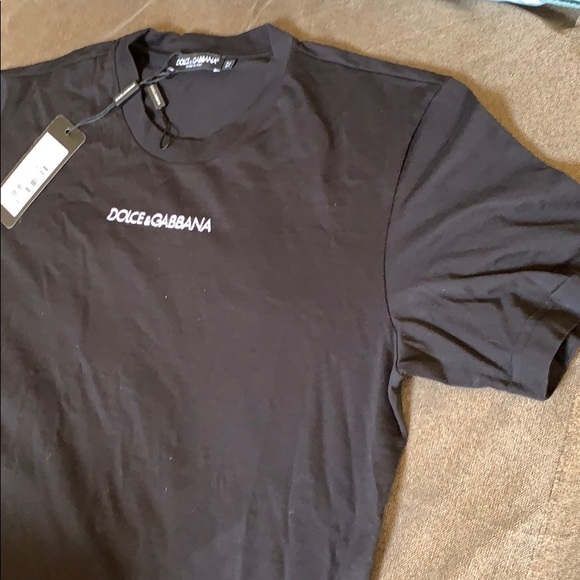 Dolce $ Gabbana black T-Shirt. Sz 52 NEVER WORN - Picture 2 of 5